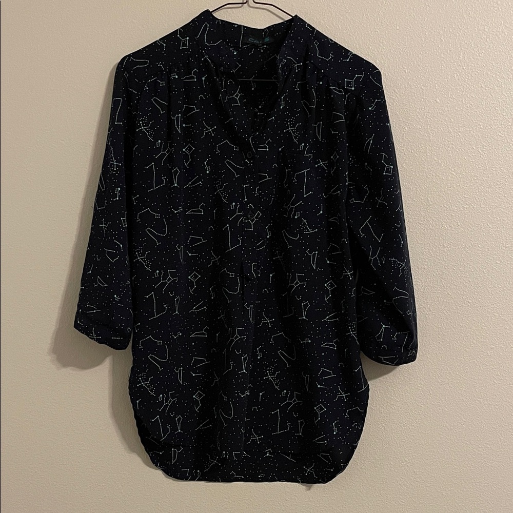 CALS Constellation Half-button down - S